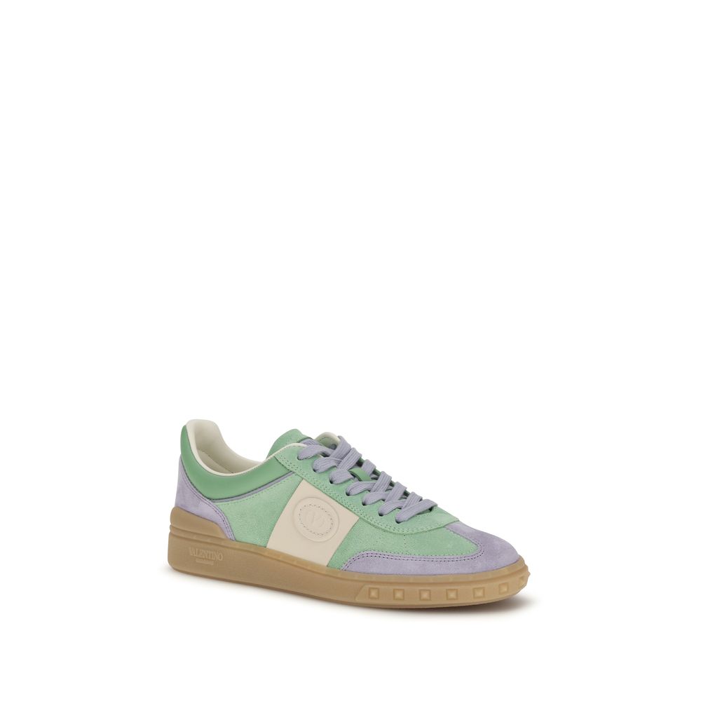 Valentino Garavani Multicolor Calf Leather Bos Taurus Low Top Sneakers | Regal Royce