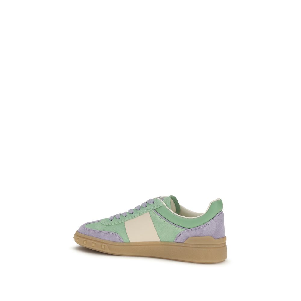 Valentino Garavani Multicolor Calf Leather Bos Taurus Low Top Sneakers | Regal Royce