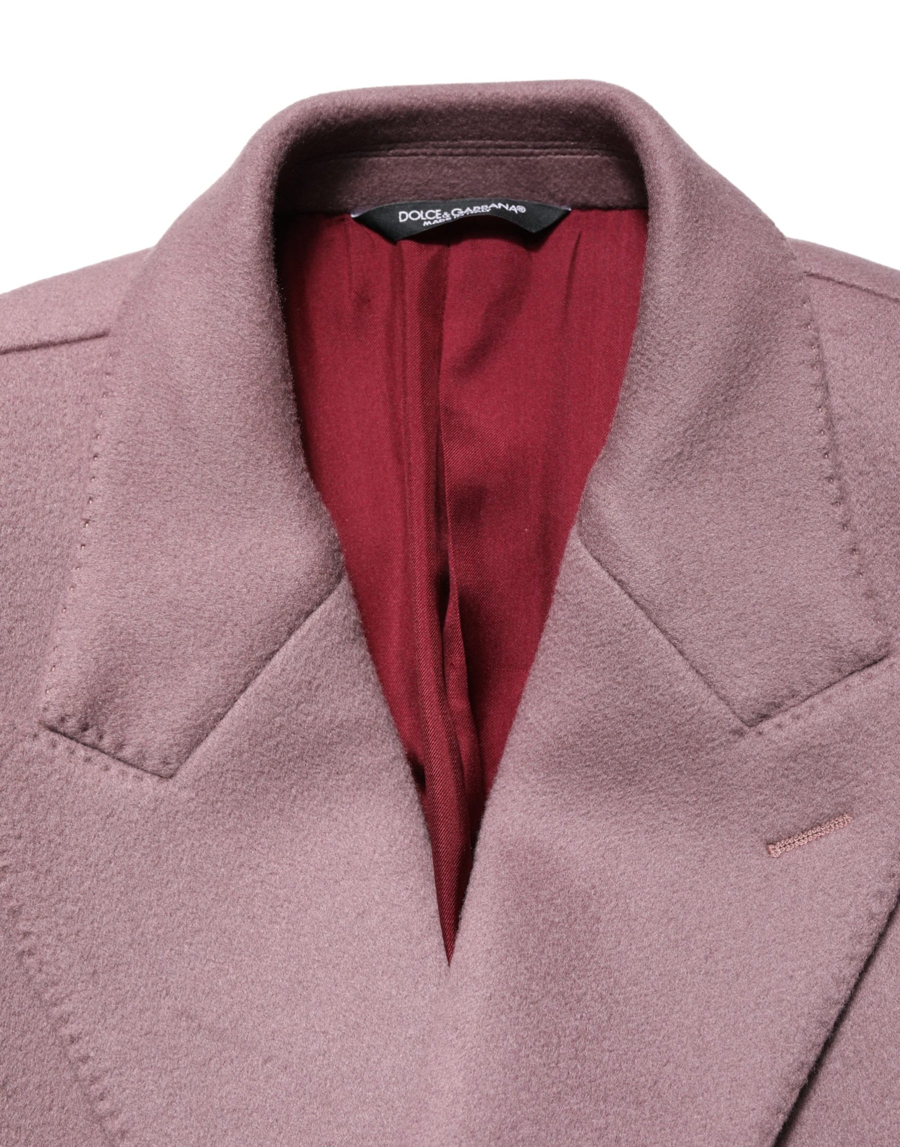 Dolce & Gabbana Brown Double Breasted Men Trench Coat Jacket | Regal Royce