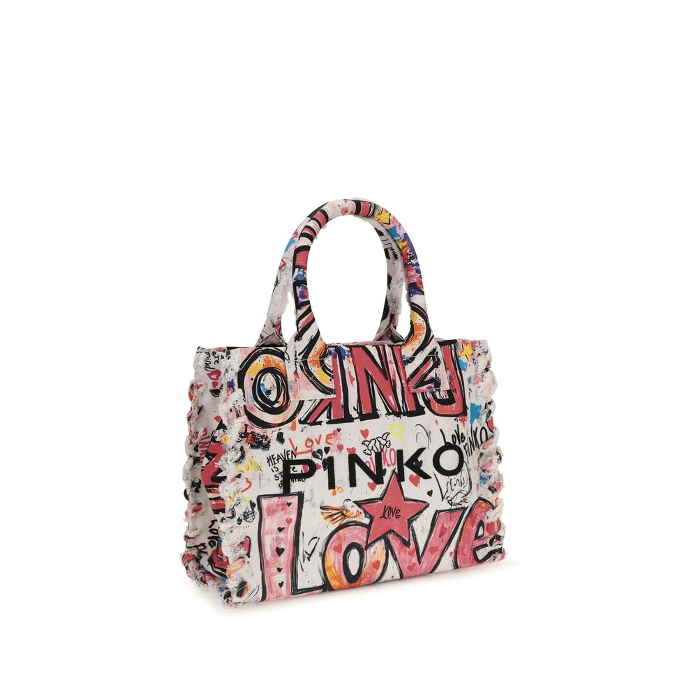 PINKO Multicolor Cotton Shoulder Bag | Regal Royce