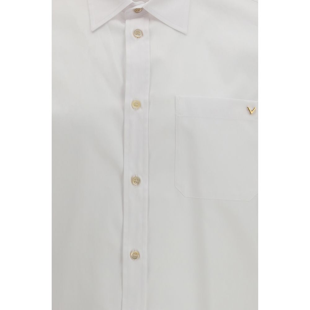 Valentino White Cotton Dress Shirt | Regal Royce
