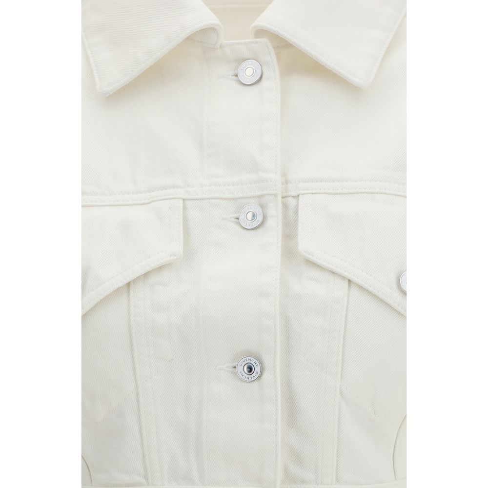 Givenchy White Cotton Denim Jacket | Regal Royce