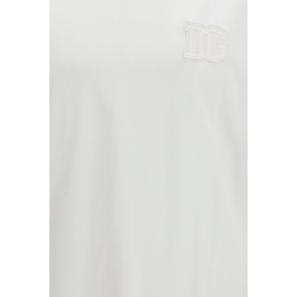 Dolce & Gabbana White Cotton T-Shirt | Regal Royce