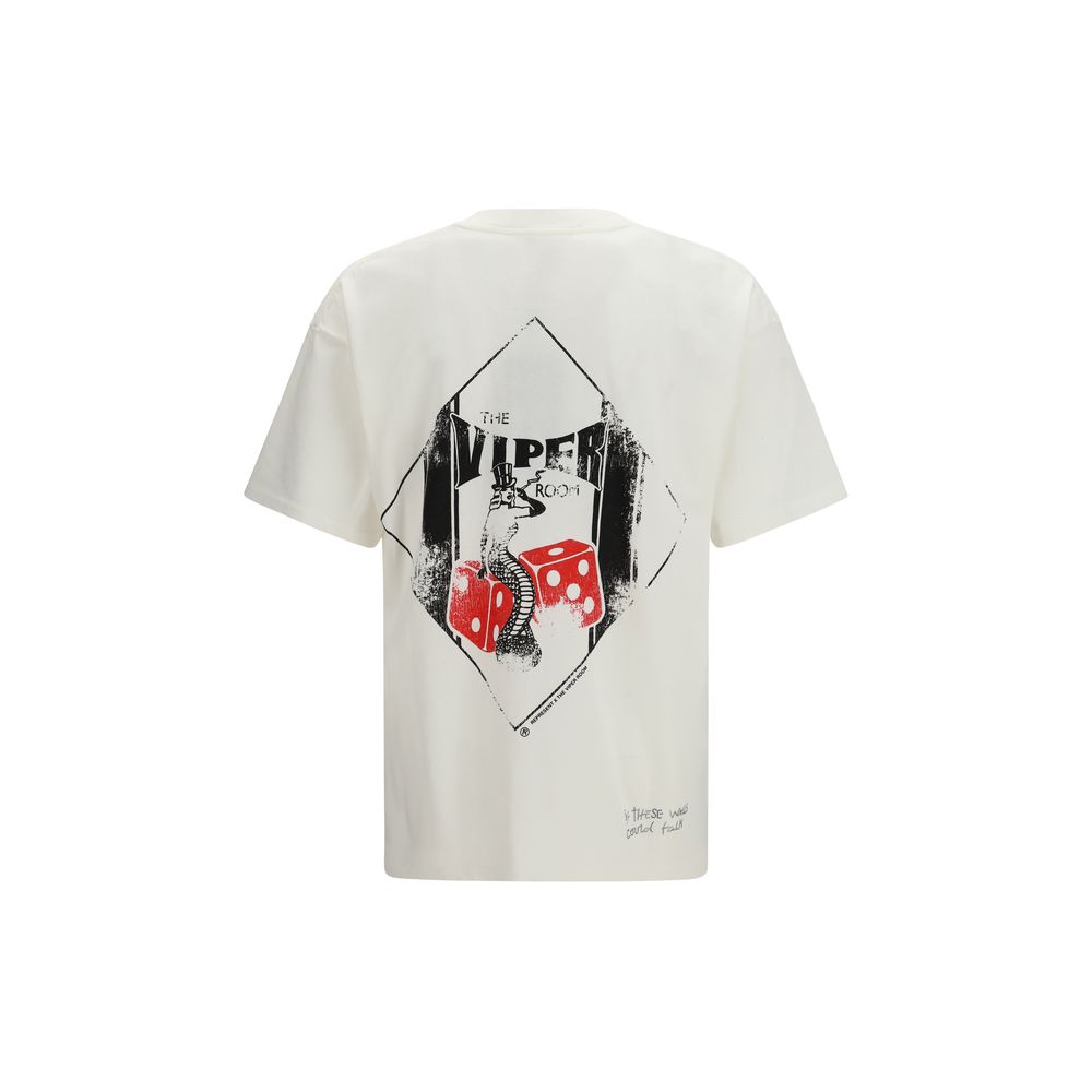 Represent White Cotton T-Shirt | Regal Royce