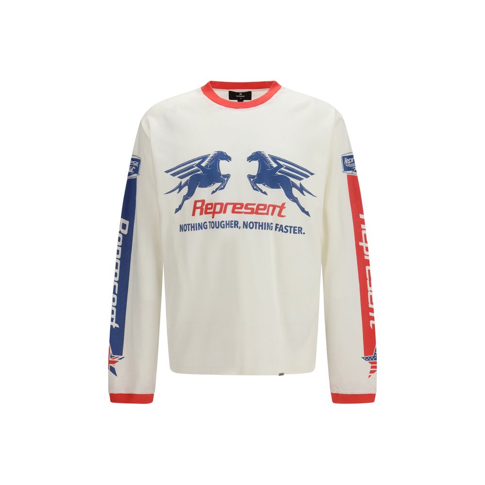 Represent White Cotton Sportswear | Regal Royce