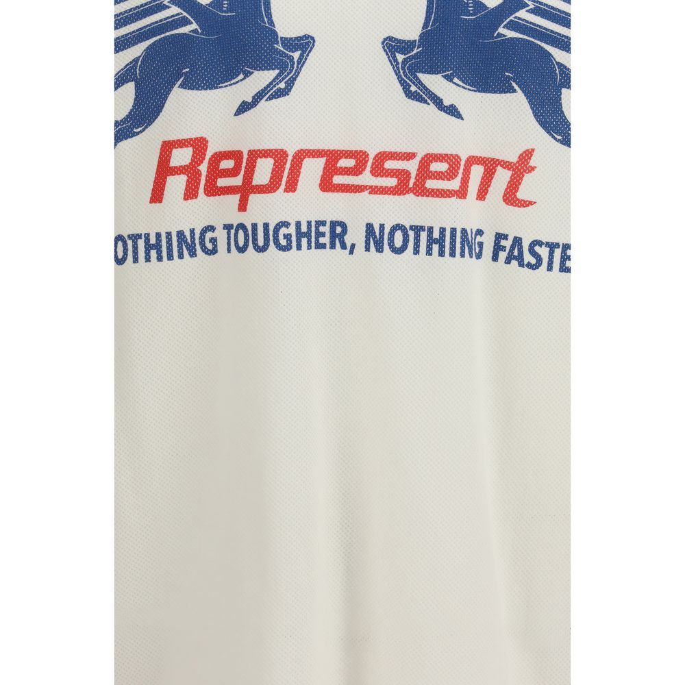 Represent White Cotton Sportswear | Regal Royce