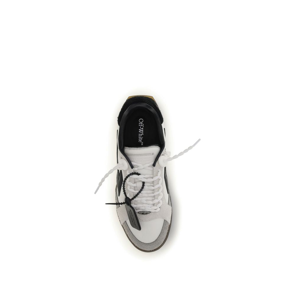 Off-White Multicolor Calf Leather Bos Taurus Low Top Sneakers | Regal Royce