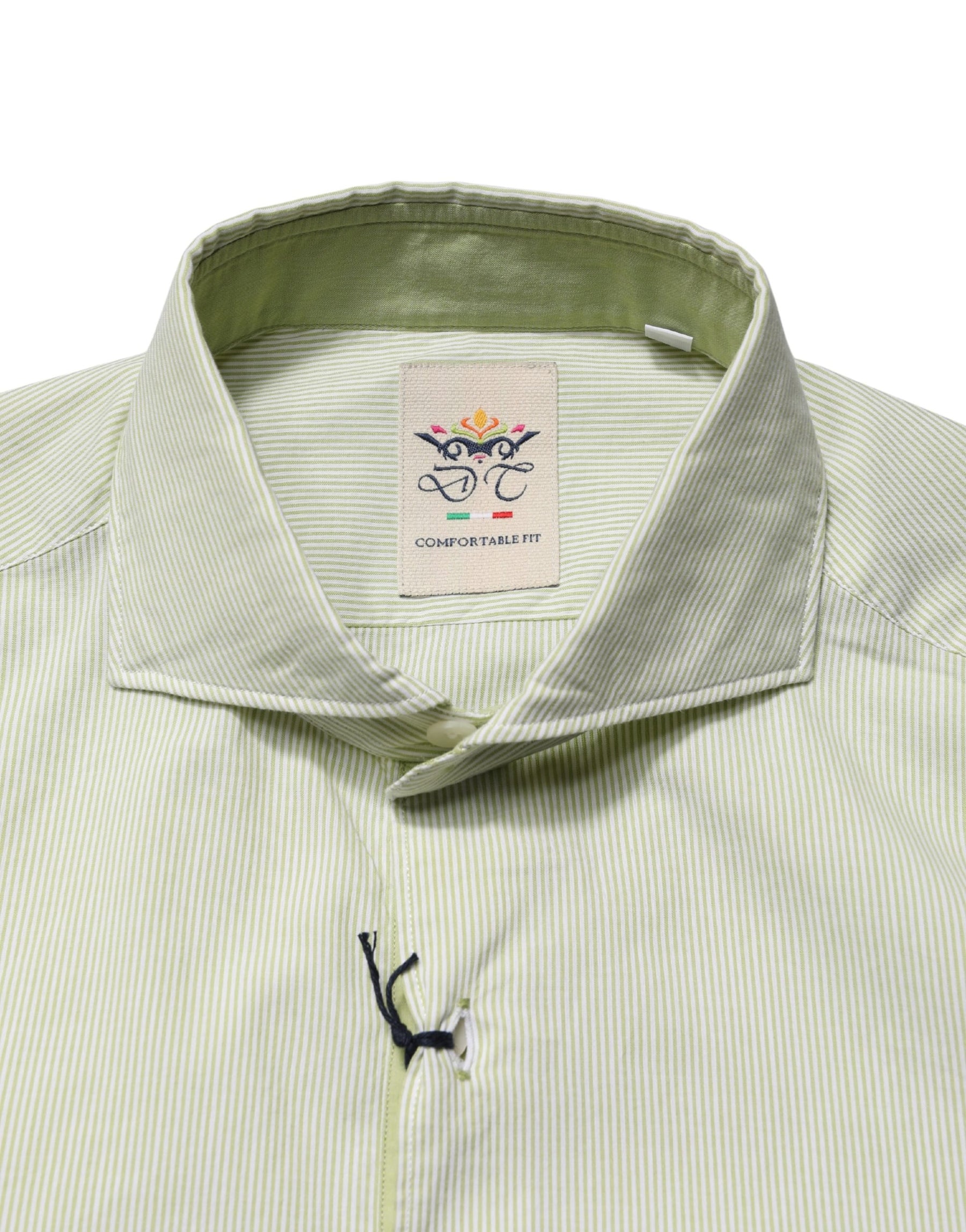 Domenico Tagliente Light Green Long Sleeves Formal Dress Shirt | Regal Royce
