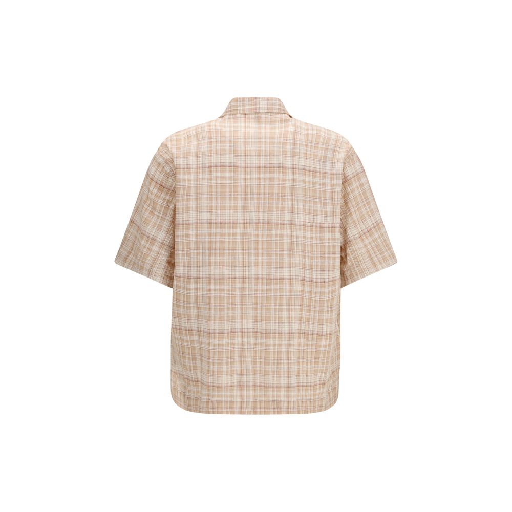Sunflower Orange Cotton Pattern Shirt | Regal Royce