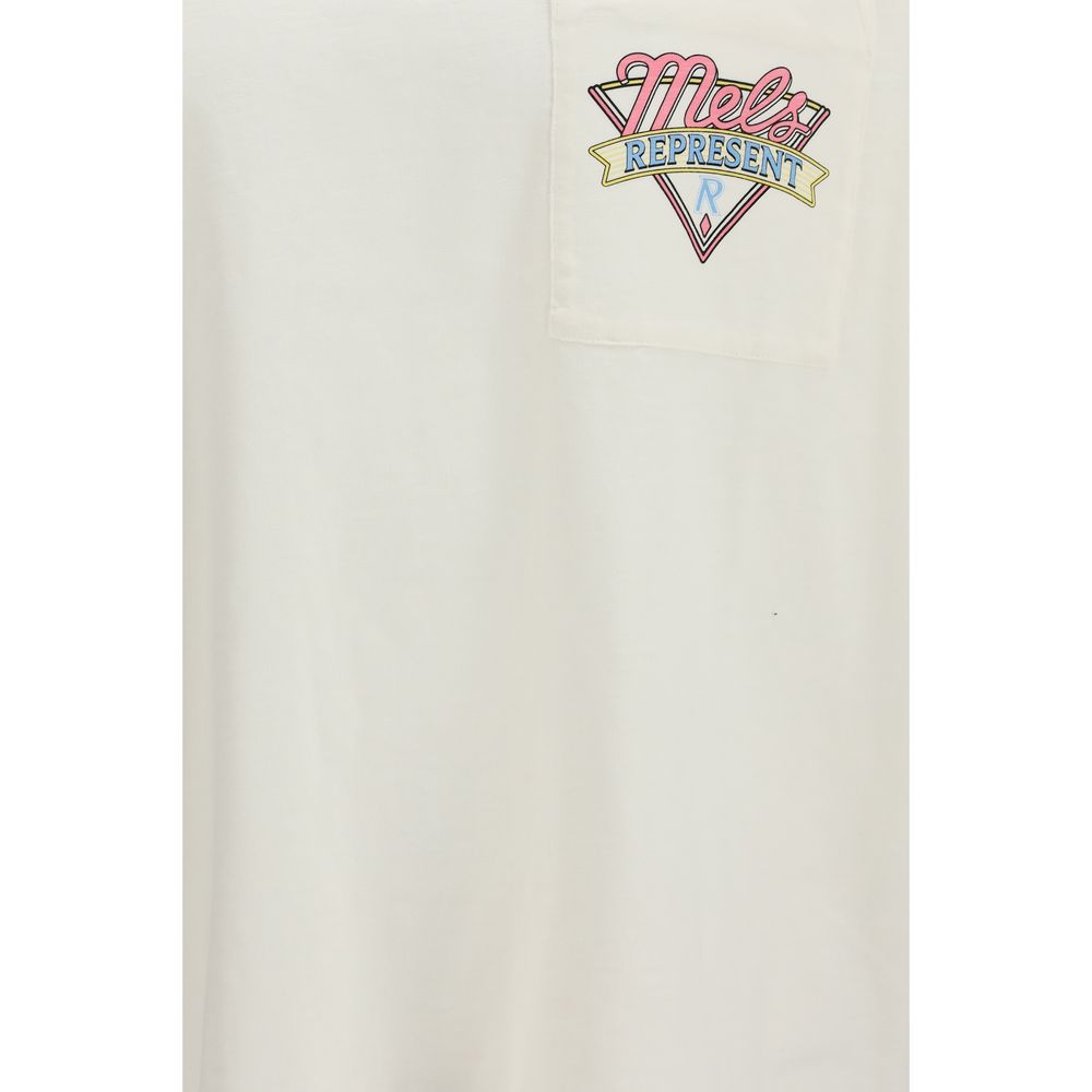 Represent White Cotton T-Shirt | Regal Royce