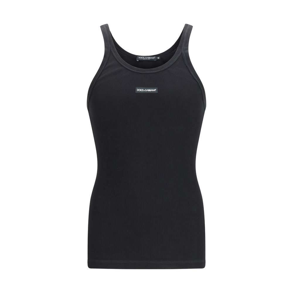 Dolce & Gabbana Black Cotton Top | Regal Royce