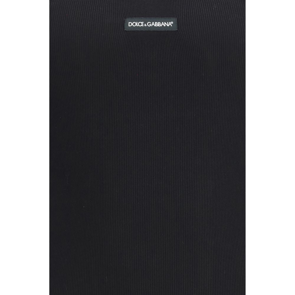 Dolce & Gabbana Black Cotton Top | Regal Royce