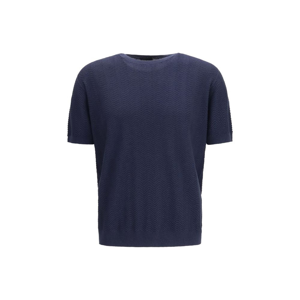 Giorgio Armani Blue Silk Sweatshirt | Regal Royce