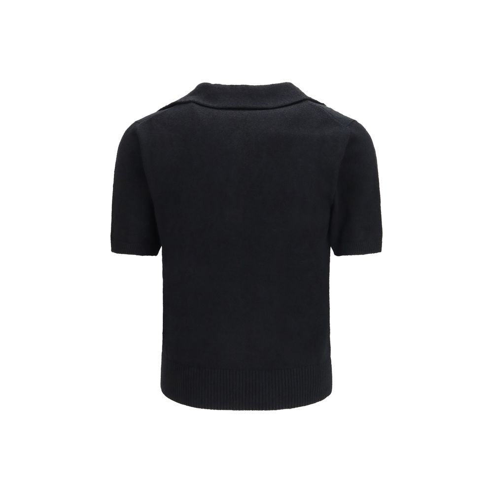 Dolce & Gabbana Black Cotton Polo Shirt | Regal Royce