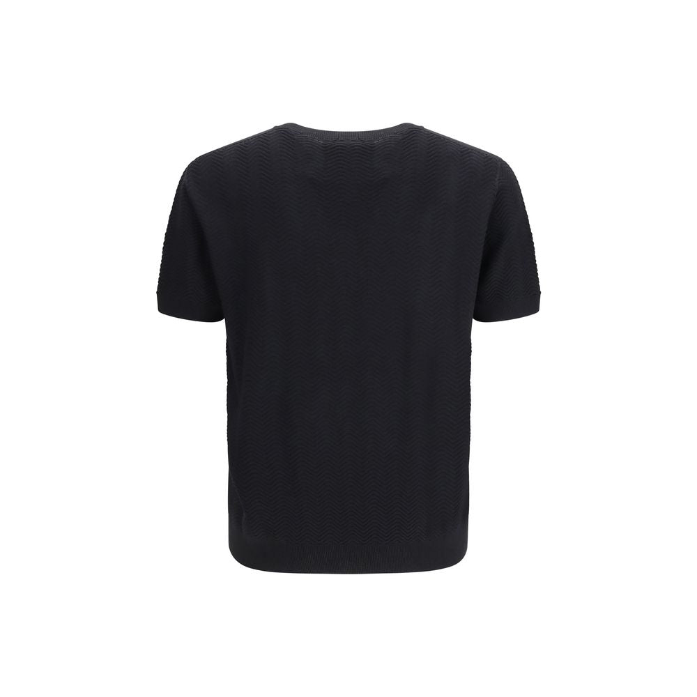 Giorgio Armani Black Silk Sweater | Regal Royce