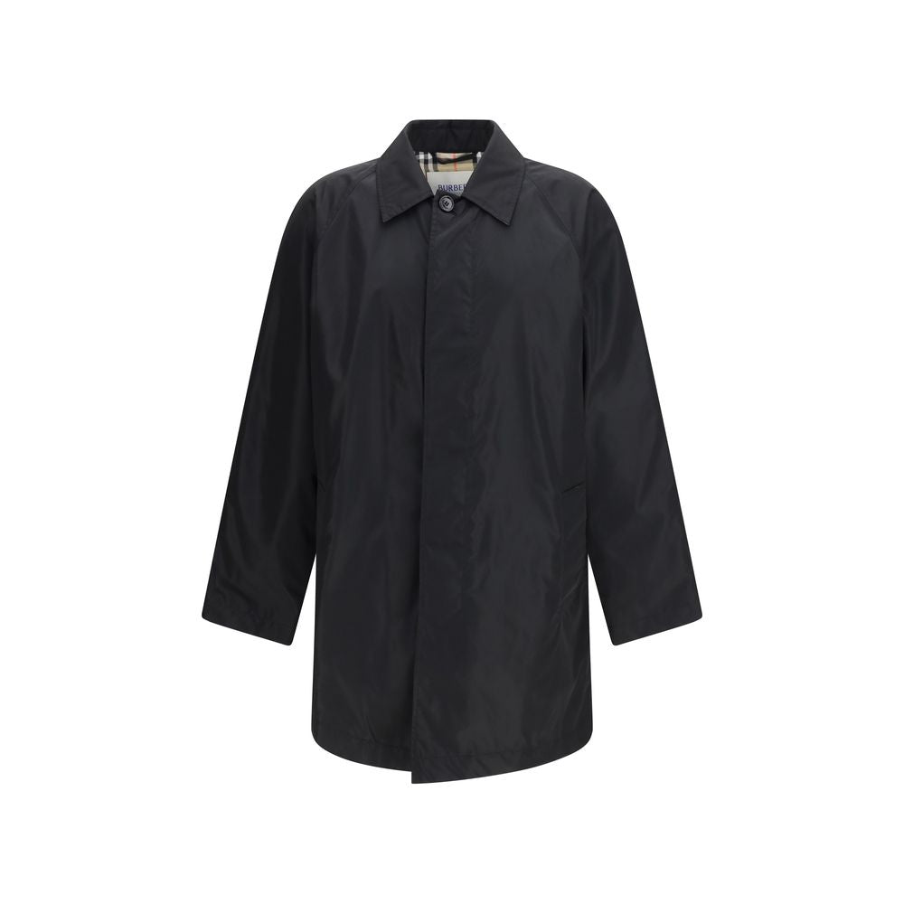 Burberry Black Polyester Coat | Regal Royce