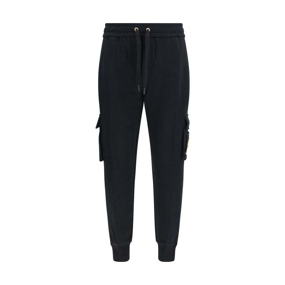 Moose Knuckles Black Cotton Casual Pants | Regal Royce