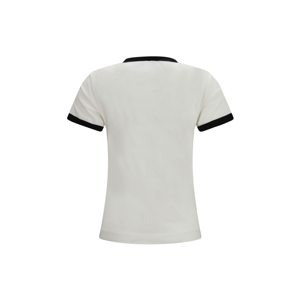 PINKO White Cotton T-Shirt | Regal Royce