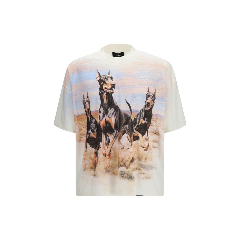 Represent White Cotton T-Shirt | Regal Royce