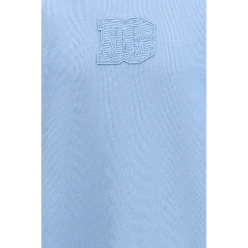 Dolce & Gabbana Blue Cotton Sweatshirt | Regal Royce