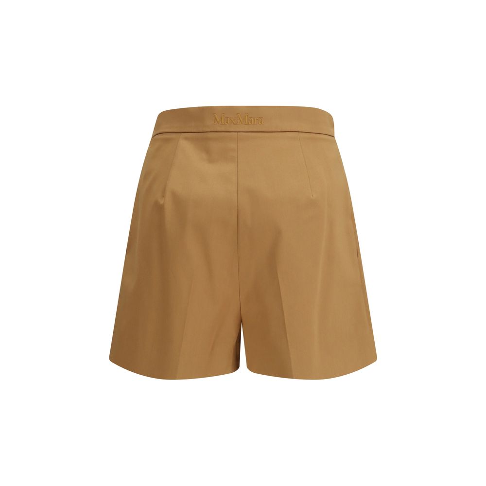 Max Mara Beige Cotton Bermuda Shorts | Regal Royce