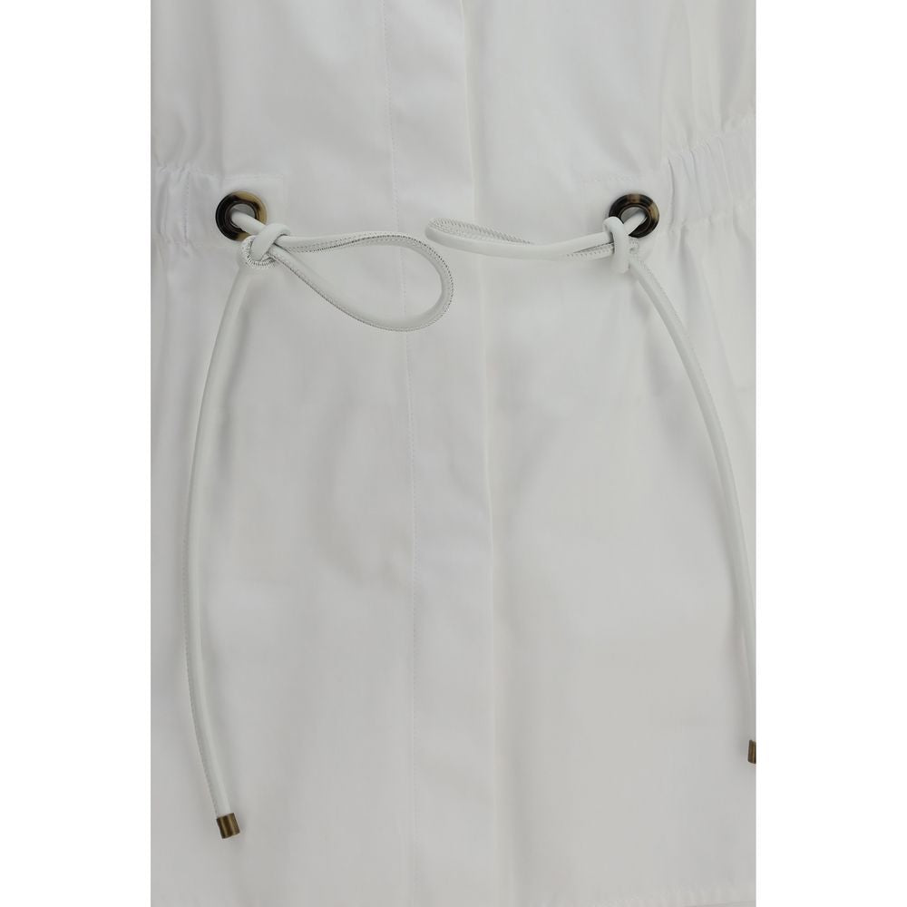 Max Mara White Cotton Dress Shirt | Regal Royce