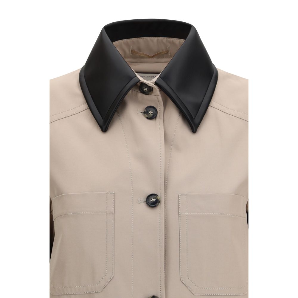 Max Mara Beige Polyester Coat | Regal Royce