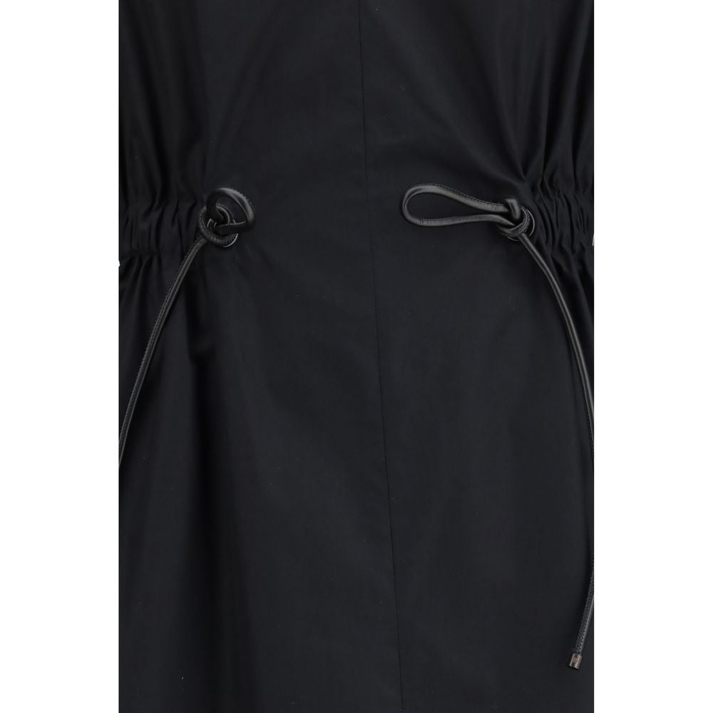 Max Mara Black Cotton Casual Dress | Regal Royce