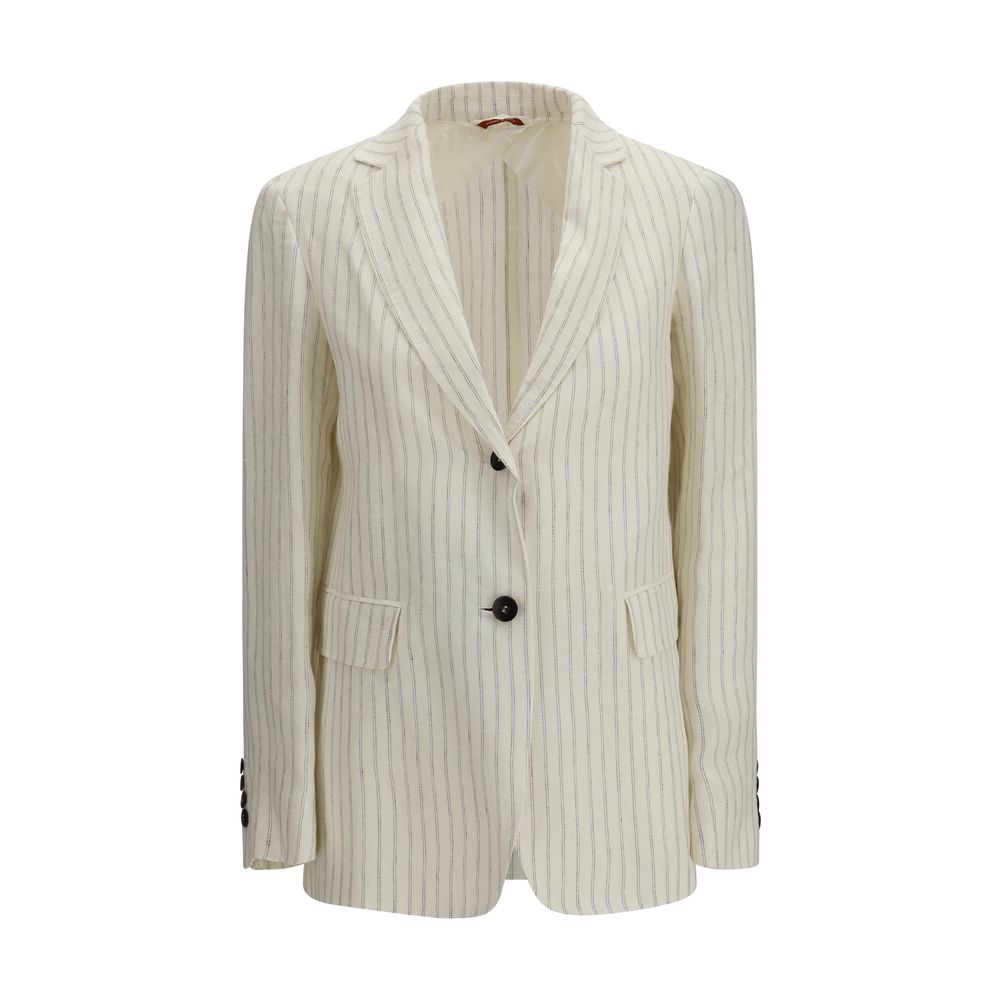 Max Mara Beige Linen Blazer | Regal Royce