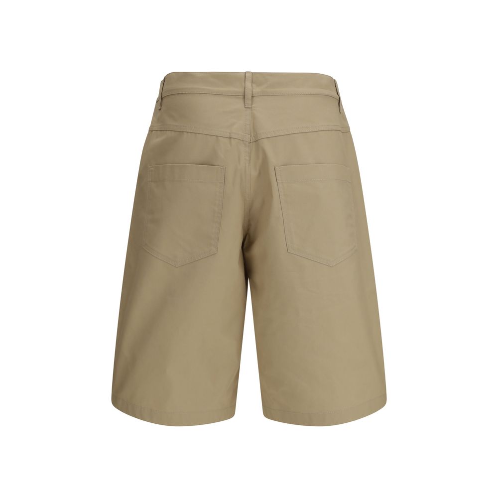 Moschino Beige Cotton Bermuda Shorts | Regal Royce