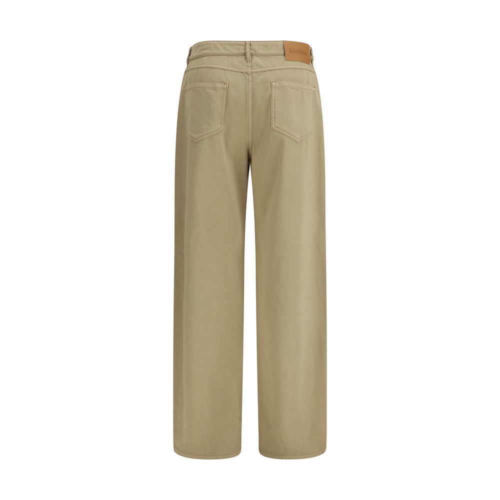 Max Mara Beige Cotton Casual Pants | Regal Royce