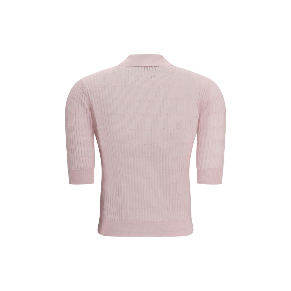Max Mara Multicolor Silk Shortsleeve Shirt | Regal Royce