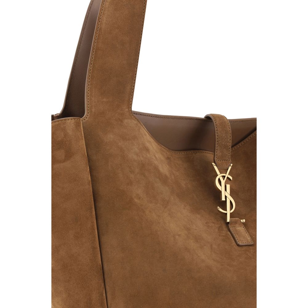 Saint Laurent Brown Calf Leather Bos Taurus Shoulder Bag | Regal Royce