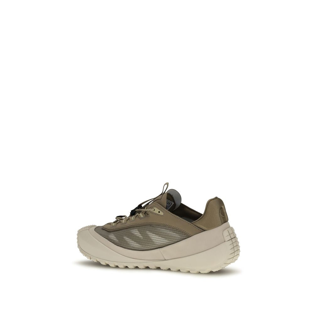 Moncler Gray Polyester Athletic Sneakers | Regal Royce