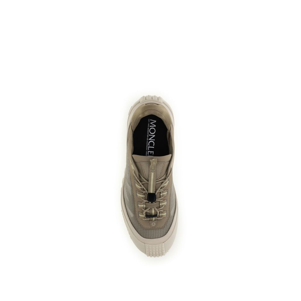Moncler Gray Polyester Athletic Sneakers | Regal Royce