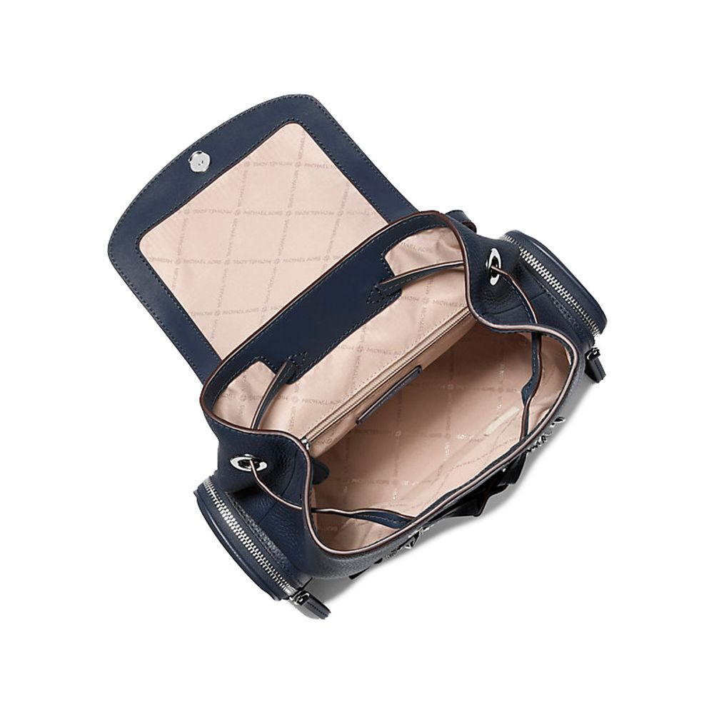 Michael Kors Blue Fur Backpack | Regal Royce