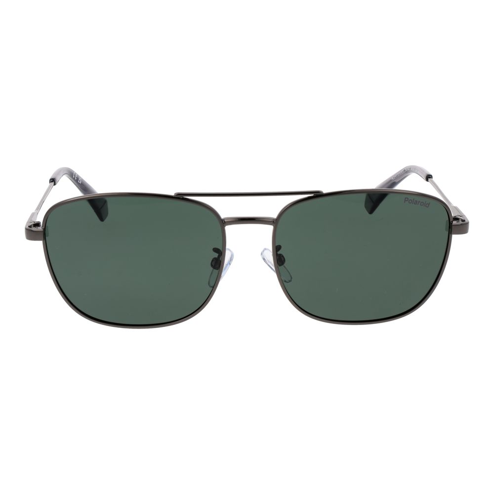 Polaroid Gray Stainless Steel Sunglasses | Regal Royce