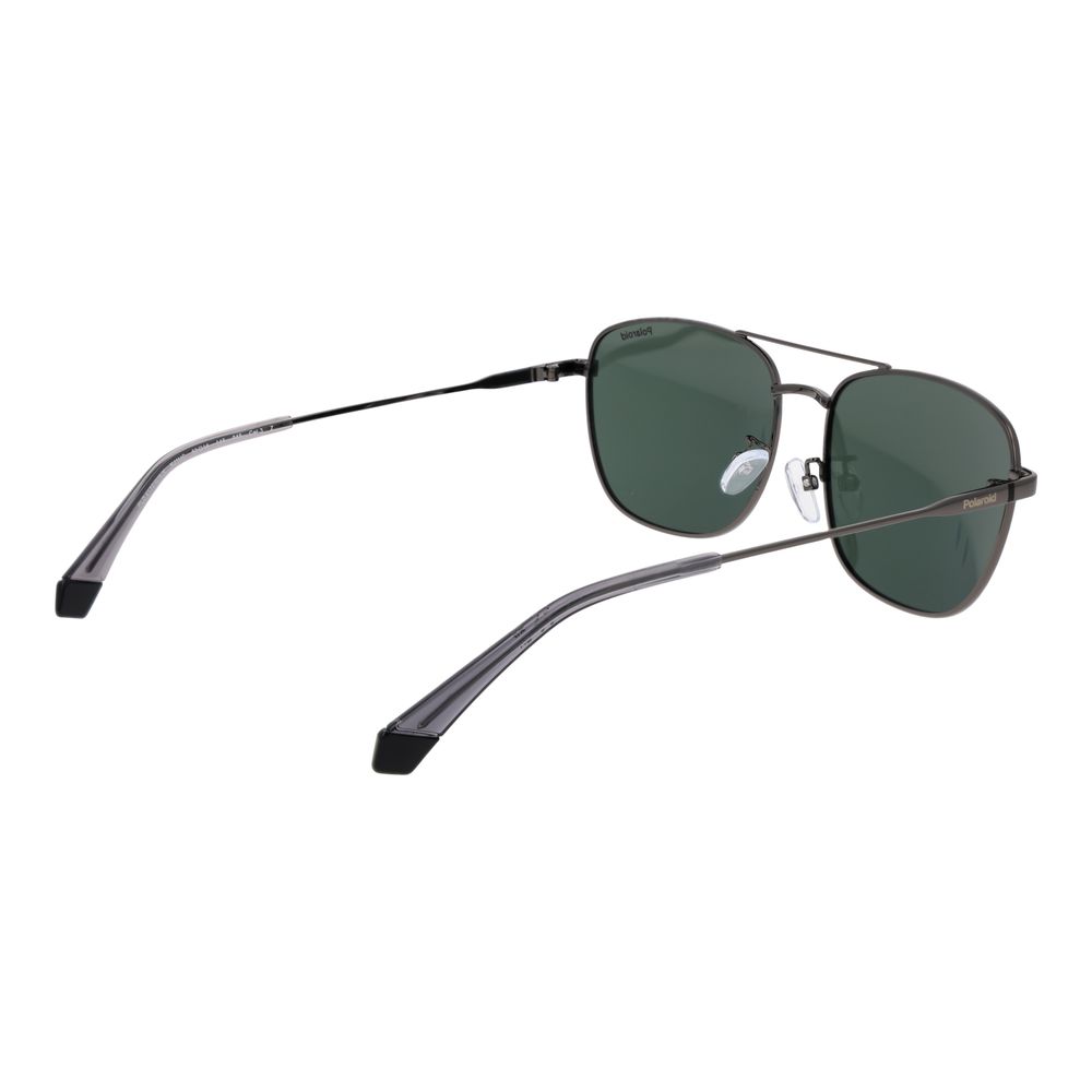 Polaroid Gray Stainless Steel Sunglasses | Regal Royce