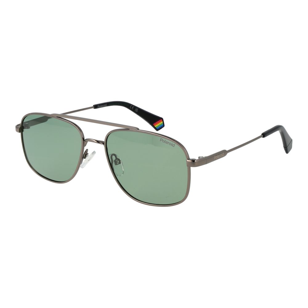 Polaroid Gray Metal Sunglasses | Regal Royce