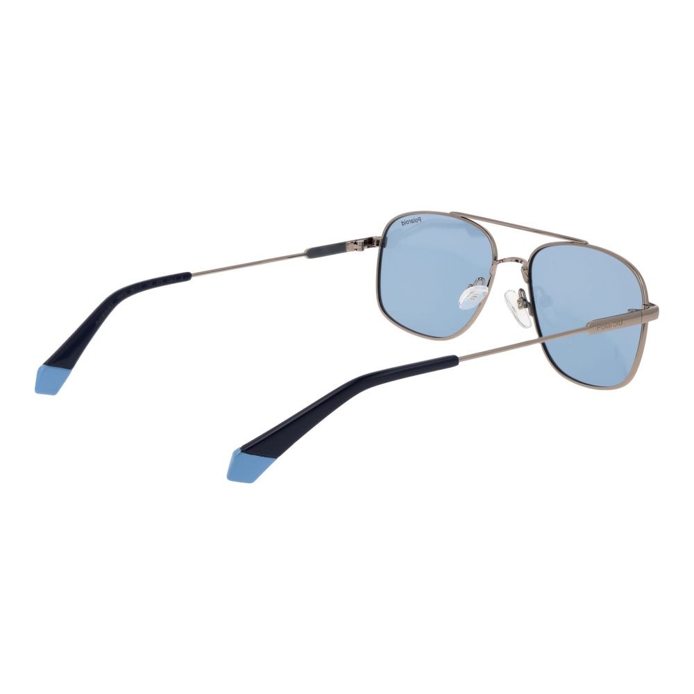 Polaroid Gray Metal Sunglasses