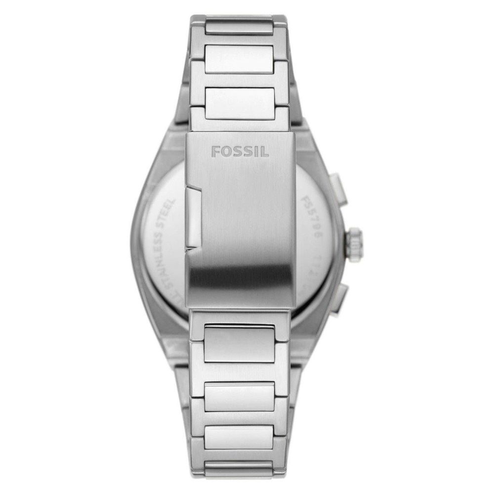 Fossil Gray Stainless Steel Dress Watch | Regal Royce