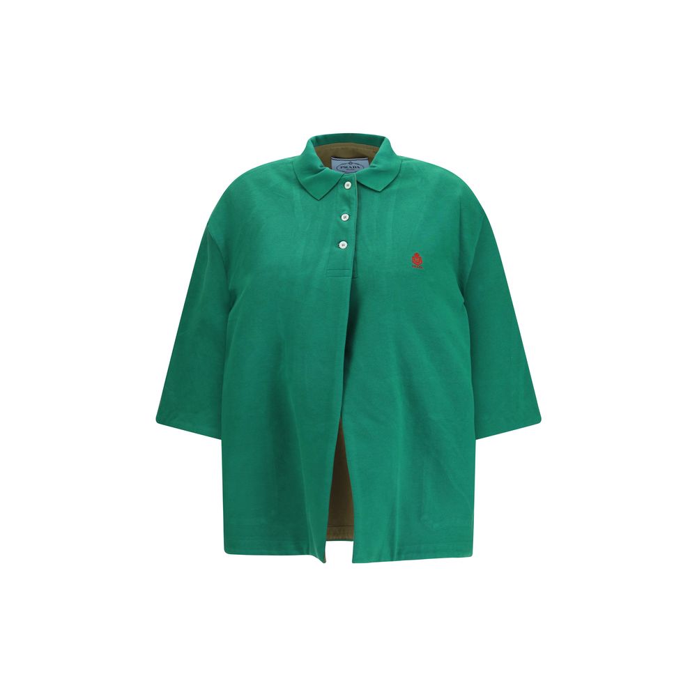 Prada Bicolor Polyethylene Biker Jacket | Regal Royce