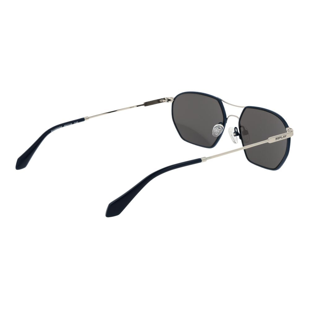 Replay Silver Metal Sunglasses | Regal Royce