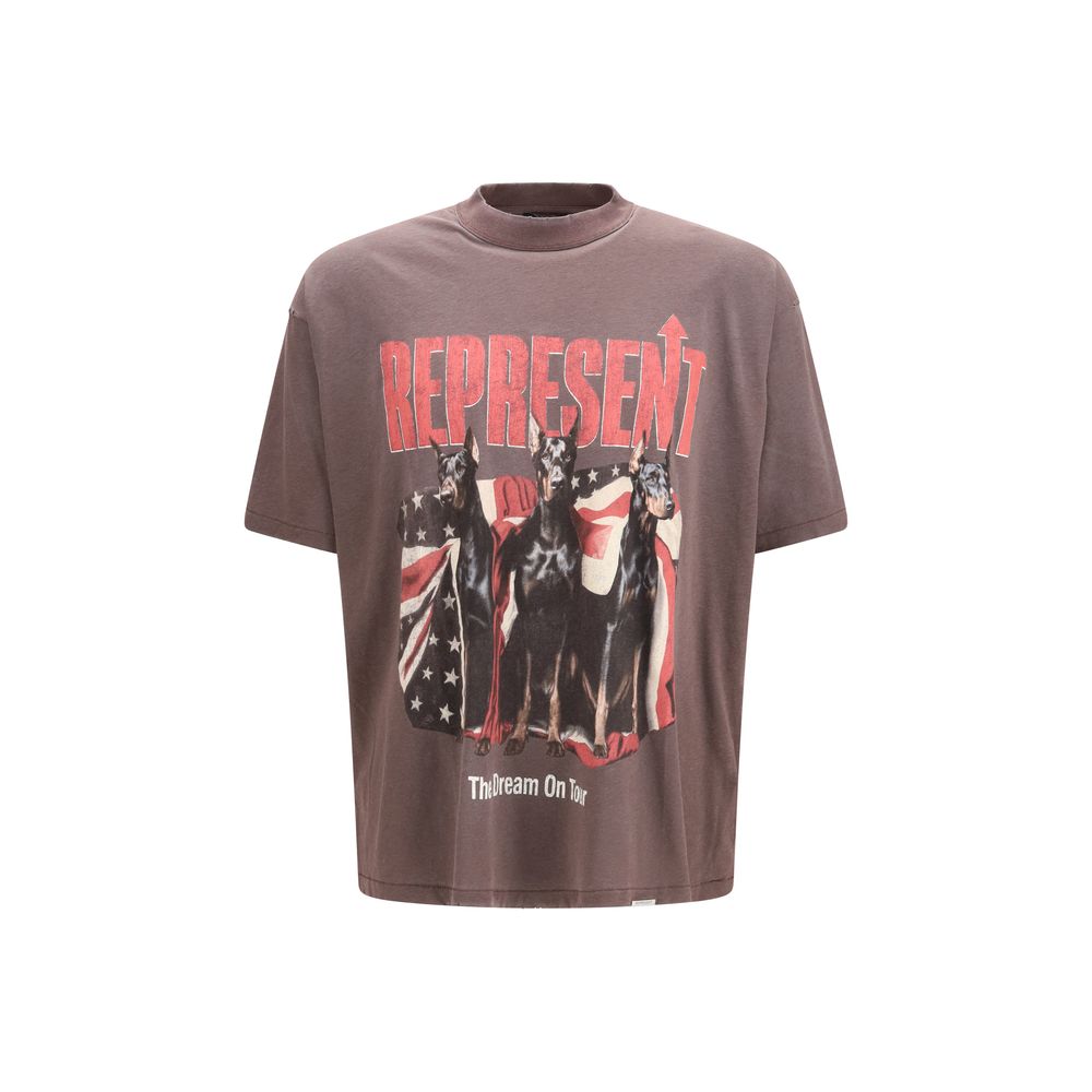 Represent Black Cotton T-Shirt | Regal Royce