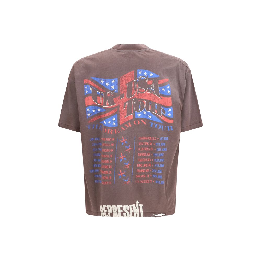 Represent Black Cotton T-Shirt | Regal Royce