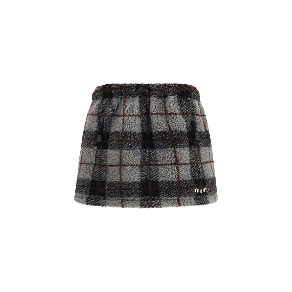 Miu Miu Multicolor Nylon Mini Skirt | Regal Royce