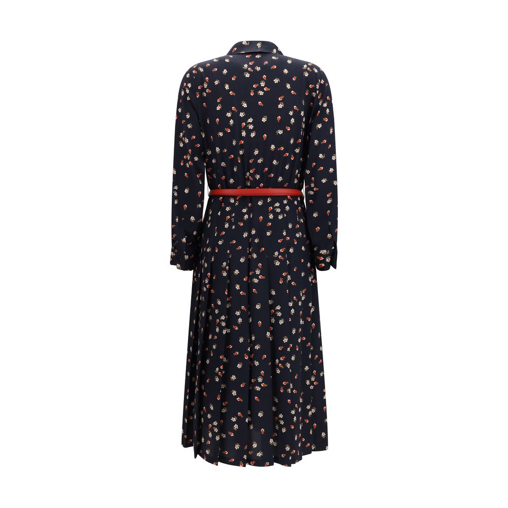 Max Mara Blue Silk Casual Dress | Regal Royce