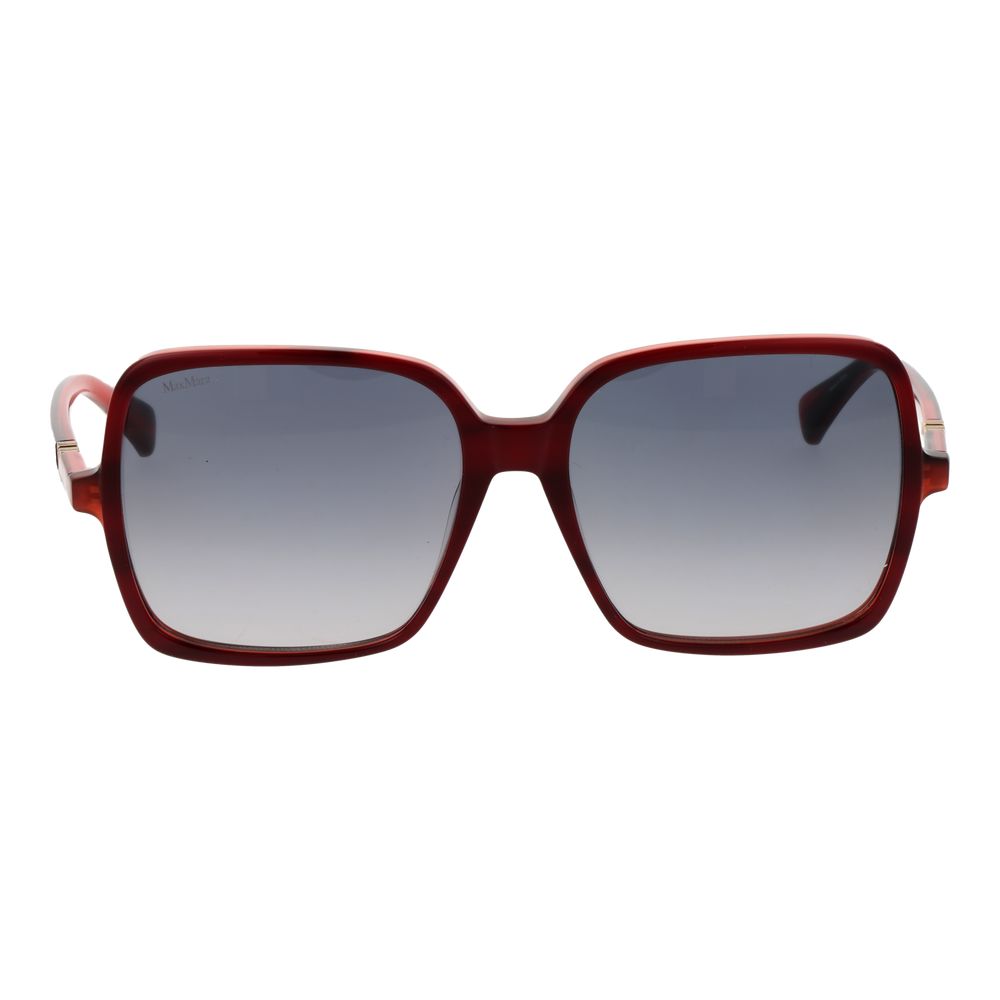 Max Mara Burgundy Acetate Sunglasses | Regal Royce