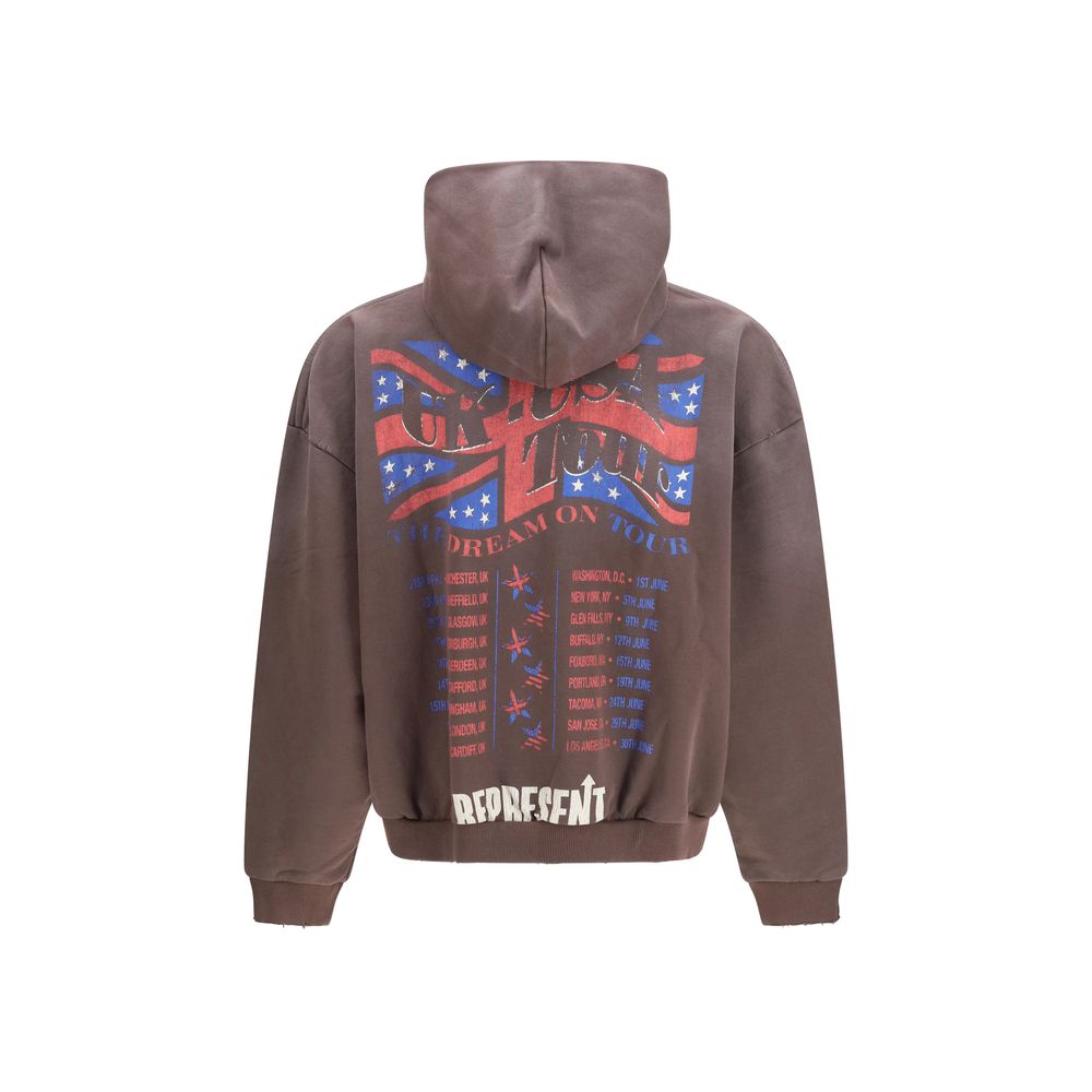 Represent Brown Cotton Sweatshirt | Regal Royce
