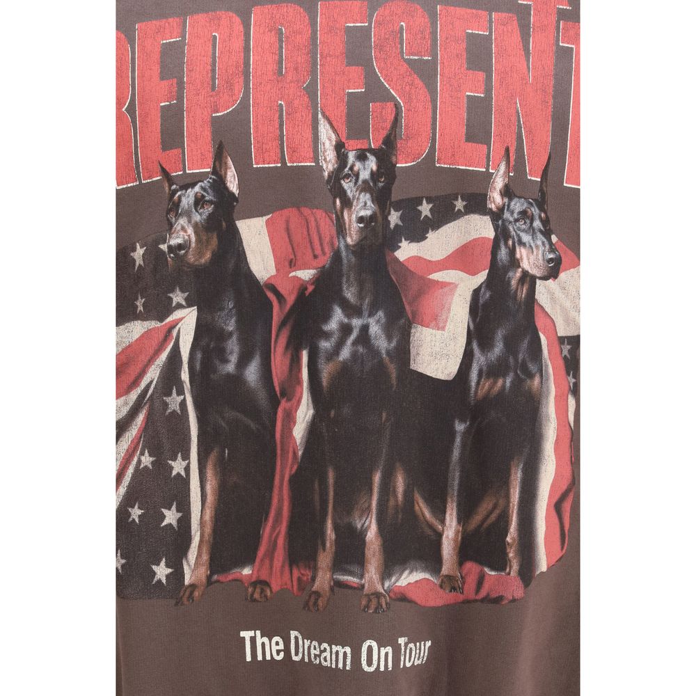 Represent Brown Cotton Sweatshirt | Regal Royce